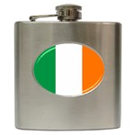 Ireland Flag Hip Flask (6 oz)
