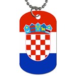 Croatia Flag Dog Tag (Two Sides)