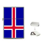 Iceland Flag Flip Top Lighter