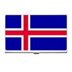 Iceland Flag Business Card Holder