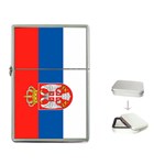 Serbia Flag Flip Top Lighter