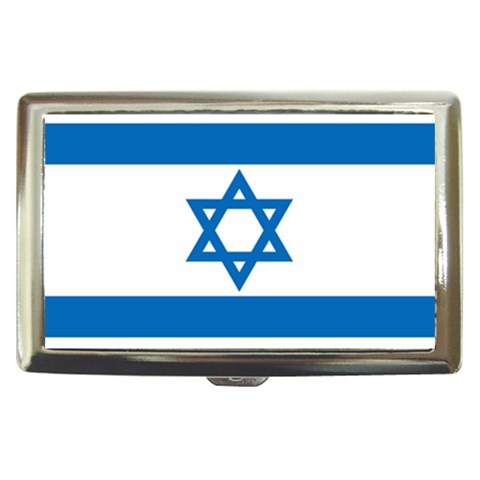 Israel Flag Cigarette Money Case from ArtsNow.com Front