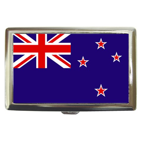 New Zealand Flag Cigarette Money Case from ArtsNow.com Front