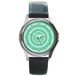 Mentalism Round Metal Watch