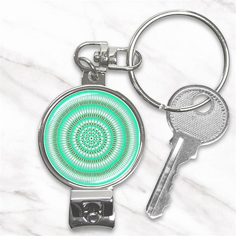 Mentalism Nail Clippers Key Chain from ArtsNow.com Front