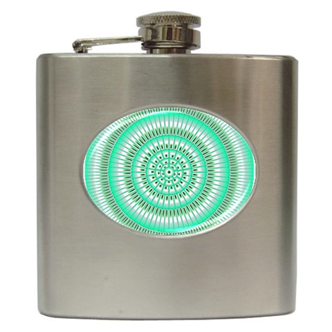 Mentalism Hip Flask (6 oz) from ArtsNow.com Front