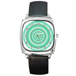 Mentalism Square Metal Watch