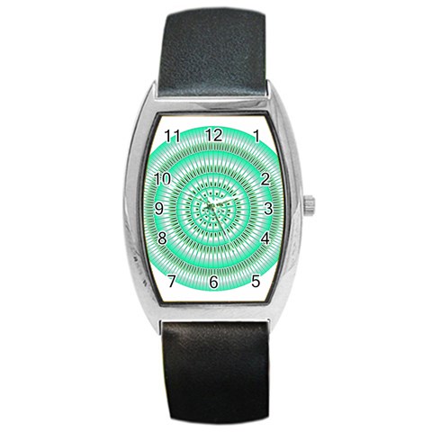 Mentalism Barrel Style Metal Watch from ArtsNow.com Front