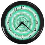 Mentalism Wall Clock (Black with 12 black digits)