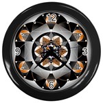 Seed of Life Wall Clock (Black)