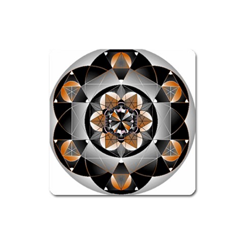 Seed of Life Magnet (Square) from ArtsNow.com Front
