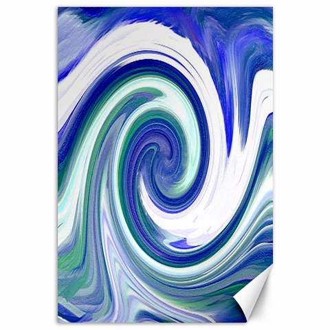 Abstract Waves Canvas 12  x 18  (Unframed) from ArtsNow.com 11.88 x17.36  Canvas - 1