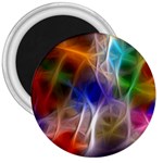 Fractal Fantasy 3  Button Magnet