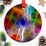 Fractal Fantasy Round Ornament