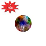 Fractal Fantasy 1  Mini Button Magnet (10 pack)