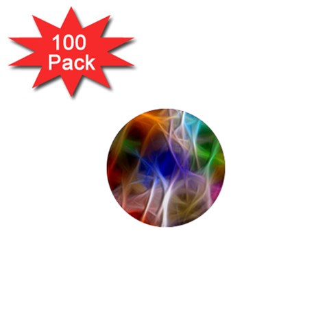 Fractal Fantasy 1  Mini Button Magnet (100 pack) from ArtsNow.com Front
