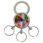 Fractal Fantasy 3-Ring Key Chain