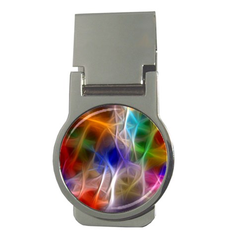 Fractal Fantasy Money Clip (Round) from ArtsNow.com Front