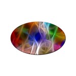 Fractal Fantasy Sticker (Oval)