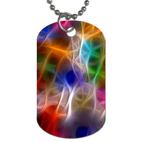 Fractal Fantasy Dog Tag (Two Front