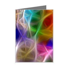 Fractal Fantasy Mini Greeting Card from ArtsNow.com Left