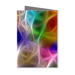 Fractal Fantasy Mini Greeting Card (8 Pack) from ArtsNow.com Left