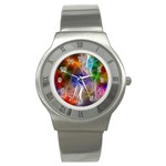 Fractal Fantasy Stainless Steel Watch (Slim)