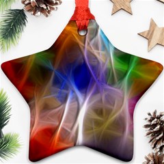 Fractal Fantasy Star Ornament (Two Sides) from ArtsNow.com Front