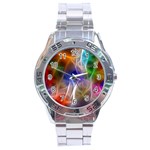 Fractal Fantasy Stainless Steel Watch