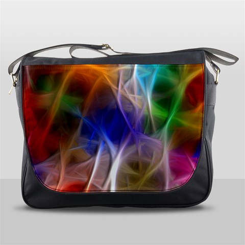 Fractal Fantasy Messenger Bag from ArtsNow.com Front