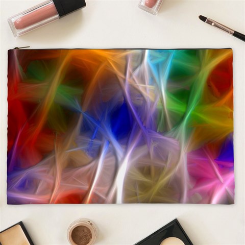 Fractal Fantasy Cosmetic Bag (XXL) from ArtsNow.com Front