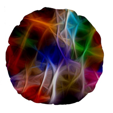 Fractal Fantasy 18  Premium Round Cushion  from ArtsNow.com Front