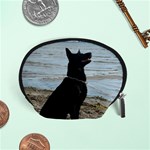 Black German Shepherd Mini Zipper Pouch