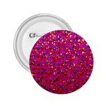 Polka Dot Sparkley Jewels 1 2.25  Button