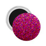 Polka Dot Sparkley Jewels 1 2.25  Button Magnet