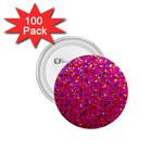 Polka Dot Sparkley Jewels 1 1.75  Button (100 pack)