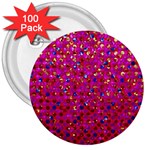 Polka Dot Sparkley Jewels 1 3  Button (100 pack)