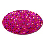 Polka Dot Sparkley Jewels 1 Magnet (Oval)