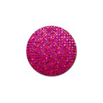 Polka Dot Sparkley Jewels 1 Golf Ball Marker