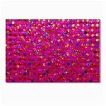 Polka Dot Sparkley Jewels 1 Postcard 4 x 6  (10 Pack)