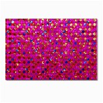 Polka Dot Sparkley Jewels 1 Postcards 5  x 7  (10 Pack)