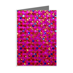 Polka Dot Sparkley Jewels 1 Mini Greeting Card (8 Pack) from ArtsNow.com Right