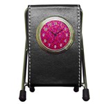 Polka Dot Sparkley Jewels 1 Stationery Holder Clock