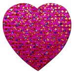 Polka Dot Sparkley Jewels 1 Jigsaw Puzzle (Heart)