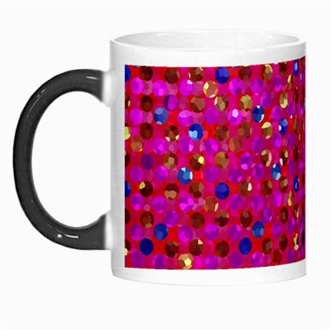 Polka Dot Sparkley Jewels 1 Morph Mug from ArtsNow.com Left
