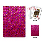 Polka Dot Sparkley Jewels 1 Playing Cards Single Design