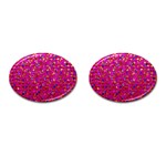 Polka Dot Sparkley Jewels 1 Cufflinks (Oval)