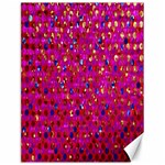 Polka Dot Sparkley Jewels 1 Canvas 12  x 16  (Unframed)