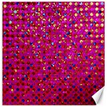 Polka Dot Sparkley Jewels 1 Canvas 20  x 20  (Unframed)