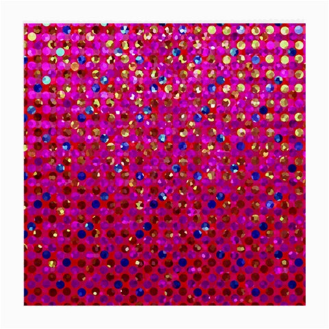 Polka Dot Sparkley Jewels 1 Glasses Cloth (Medium, Two Sided) from ArtsNow.com Front